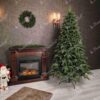 Künstlicher Weihnachtsbaum 3D Normandtanne hat dichte, natürlich grüne Nadeln