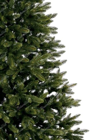 Künstlicher Weihnachtsbaum FULL 3D Kanadische Hemlocktanne. Der Baum hat dicke grüne Äste.
