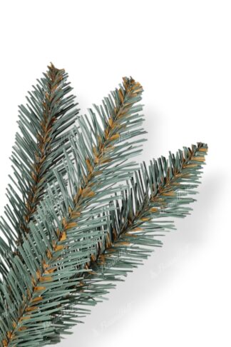 Künstlicher Weihnachtsbaum Silberfichte, hat grünlich-silberne Nadeln