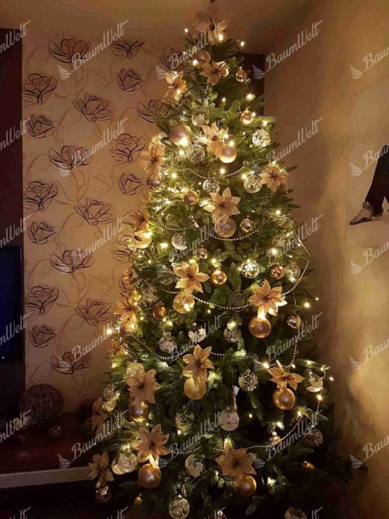 Künstlicher Weihnachtsbaum 3D Alpenfichte 240cm