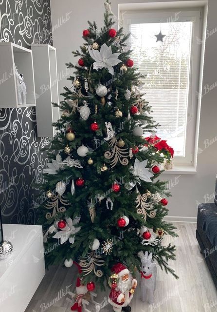 Künstlicher Weihnachtsbaum 3D Bergfichte 180cm