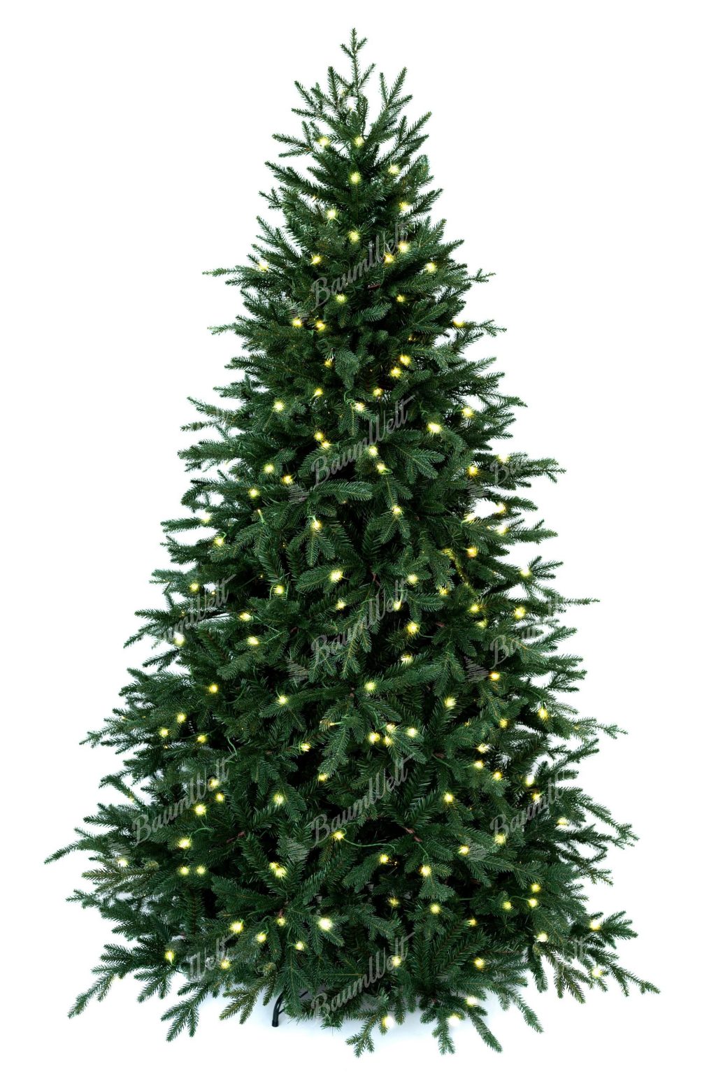 Künstlicher Weihnachtsbaum 3D Bergfichte 240cm mit LED Beleuchtung