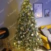Künstlicher Weihnachtsbaum 3D Eisfichte 210cm