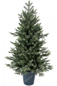 Künstlicher Weihnachtsbaum 3D Kaukasus-Tanne 105cm im Topf