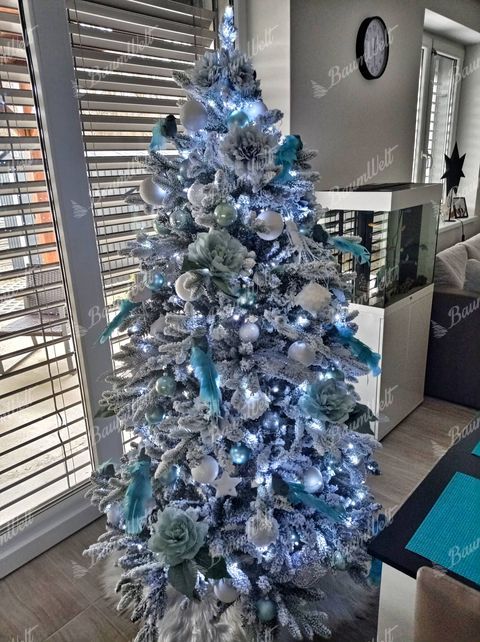 Künstlicher Weihnachtsbaum 3D Königsfichte 180 cm