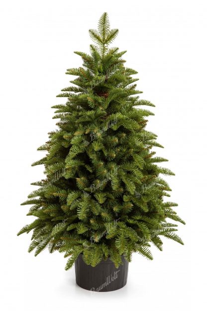 Künstlicher Weihnachtsbaum 3D Mini-Tanne im Topf