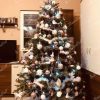 Künstlicher Weihnachtsbaum 3D Smaragd-Tanne 210cm