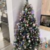 Künstlicher Weihnachtsbaum 3D Tanne mit Kunstschnee 180cm