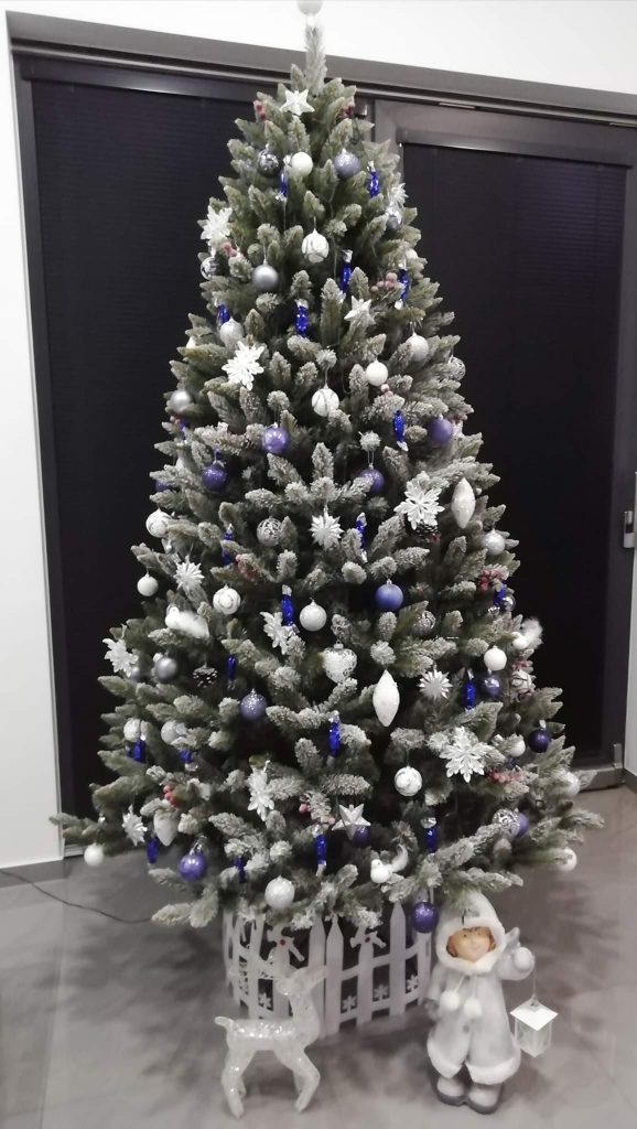 Künstlicher Weihnachtsbaum Kristallfichte 180cm