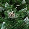 Künstlicher Weihnachtsbaum Silberkiefer mit Eiskristallen