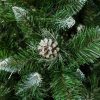Künstlicher Weihnachtsbaum Silberkiefer mit Eiskristallen
