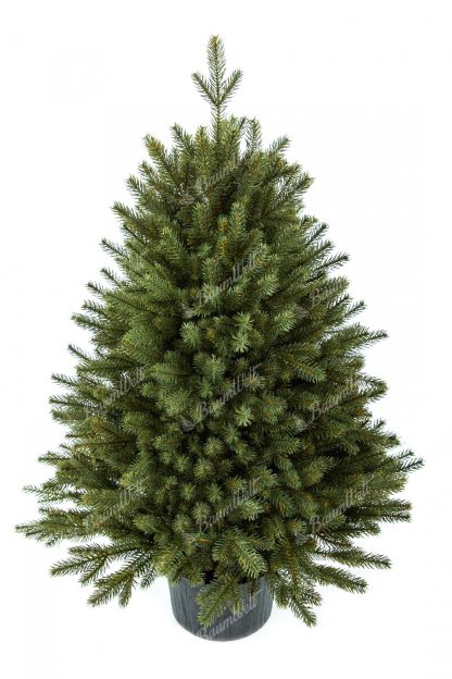 Künstlicher Weihnachtsbaum FULL 3D Alpenfichte 100 cm im Topf