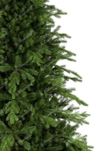 Künstlicher Weihnachtsbaum FULL 3D Fichte Exklusiv. Der Baum hat dichte hellgrüne Äste.