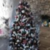 Künstlicher Weihnachtsbaum Kiefer mit Kunstschnee 220cm