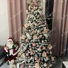 Künstlicher Weihnachtsbaum Nordische Fichte mit Kunstschnee 180cm