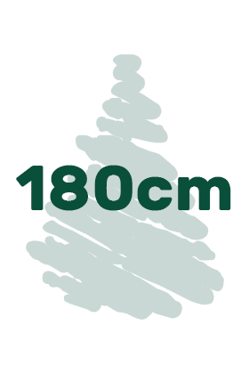 výška vianočných stromčekov 180cm ikona