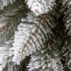 Künstlicher Weihnachtsbaum Rotfichte mit Kunstschnee im Topf