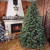 Weihnachtsbaum 3D Tanne Charmant XL hat dichte dunkelgrüne Nadeln