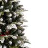 Weihnachtsbaum im Topf 3D-Tanne mit Kunstschnee