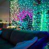 Kombinovaný LED svetelný záves TWINKLY CURTAIN 1,5m RGB-AWW 210LED