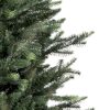 Künstlicher Weihnachtsbaum 3D Mini Waldfichte 105cm im Topf, hat grüne Nadeln