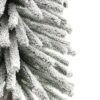 Künstlicher Weihnachtsbaum Mini Fichte Tatra Schnee auf einem Stumpf 130cm