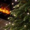 LED-Weihnachtsbeleuchtung in Warmweiß am Weihnachtsbaum