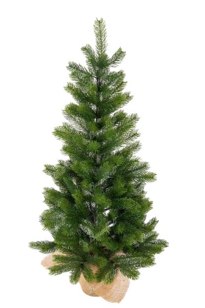Künstlicher Weihnachtsbaum 100% 3D Mini Fichte, hat grüne Nadeln