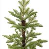 Weihnachtsbaum im Topf 3D-Tanne Natur 150cm, hat dichte hellgrüne Nadeln