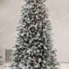 Künstlicher Weihnachtsbaum 3D Königsfichte mit LED-Beleuchtung 270cm LED650
