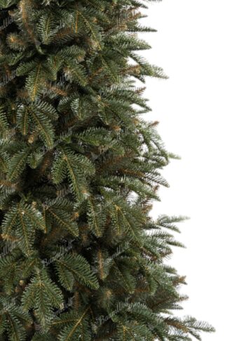 Künstlicher Weihnachtsbaum 3D Normandtanne Schmal Detail der Nadeln