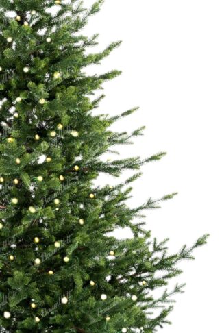 Künstlicher Weihnachtsbaum FULL 3D Fichte Natur LED Detail der Nadeln