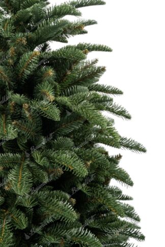 Künstlicher Weihnachtsbaum 3D Normandtanne im Topf Detail der Nadeln