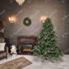 ünstlicher Weihnachtsbaum 3D Dänische Tanne hat dichte grüne Zweige