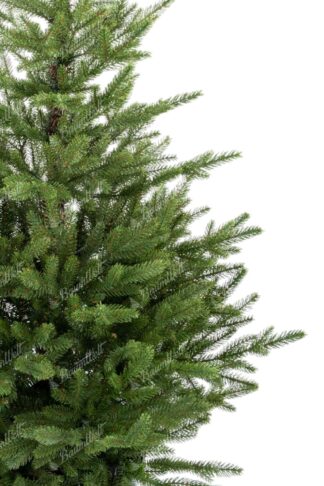 Künstlicher Weihnachtsbaum im Topf 3D Karpatenfichte Detail der Nadeln