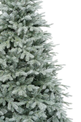 Künstlicher Weihnachtsbaum 3D Fichte Silber Detail der Nadeln