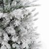 Künstlicher Weihnachtsbaum 3D Polarfichte im Topf Detail der Nadeln