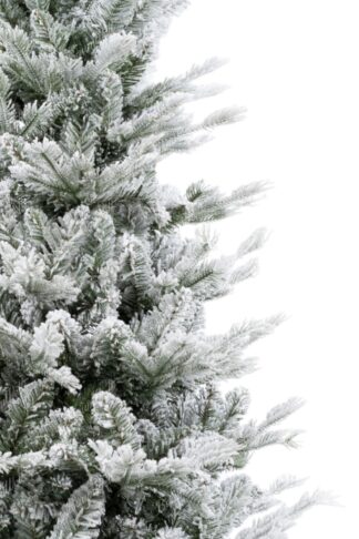 Künstlicher Weihnachtsbaum 3D Polarfichte im Topf Detail der Nadeln