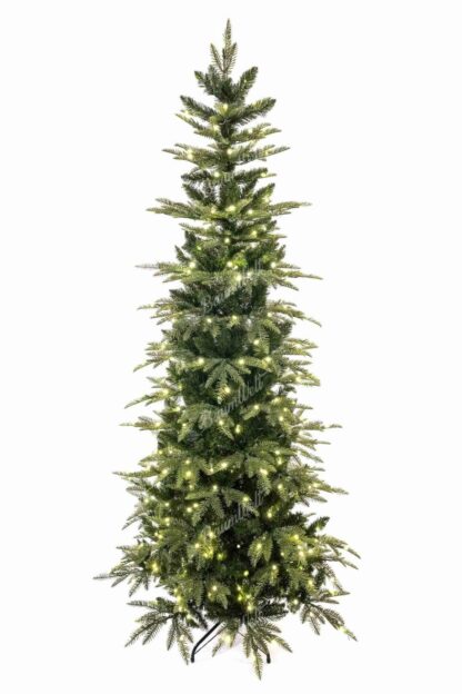 Künstlicher Weihnachtsbaum 3D Tanne Schlank 240cm 490LED
