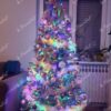 Künstlicher Weihnachtsbaum 3D Eisfichte Schmal 180cm