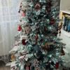 Künstlicher Weihnachtsbaum 3D Tanne Alabaster 150cm