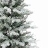Künstlicher Weihnachtsbaum 3D Frostige Fichte im Topf 120cm