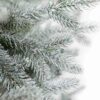 Künstlicher Weihnachtsbaum 3D Frostige Fichte im Topf 120cm