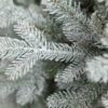 Künstlicher Weihnachtsbaum 3D Frostige Fichte im Topf 120cm