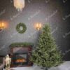 Künstlicher Weihnachtsbaum 3D Irische Fichte 240cm