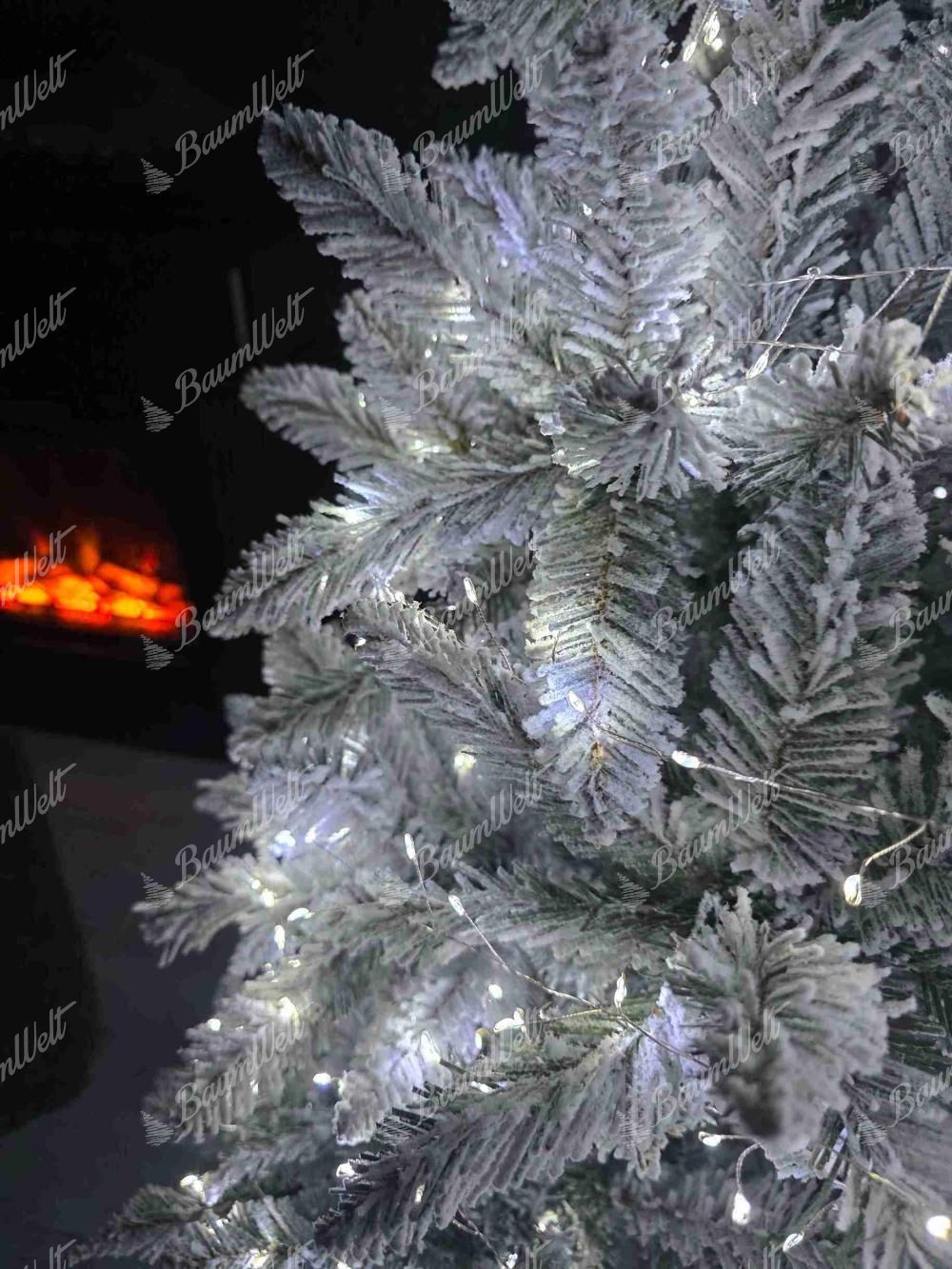 NANO LED-Weihnachtslichter für den Weihnachtsbaum in Kaltweiß 24m 800LED