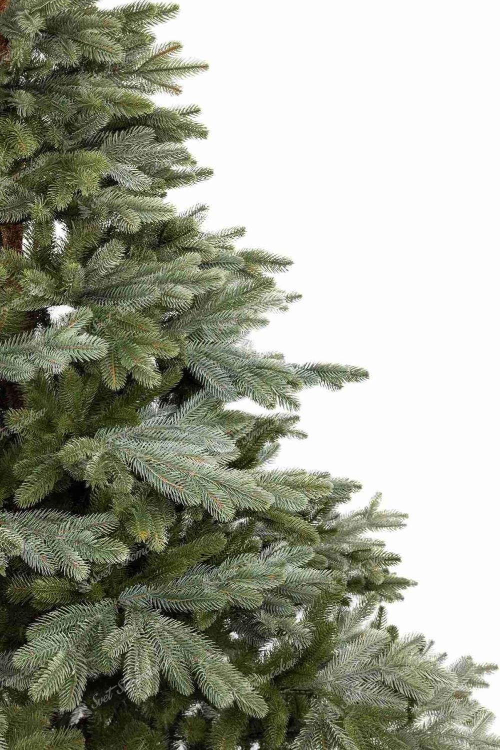 Umelý vianočný stromček 3D Smrek Vznešený Svetlý 250cm