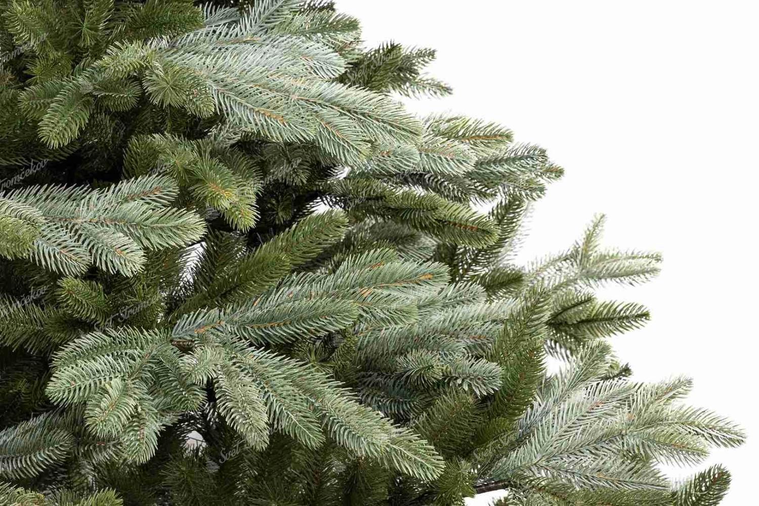 Umelý vianočný stromček 3D Smrek Vznešený Svetlý 250cm