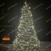 NANO LED-Weihnachtslichter für den Weihnachtsbaum in Warmweiß 33m 1100LED