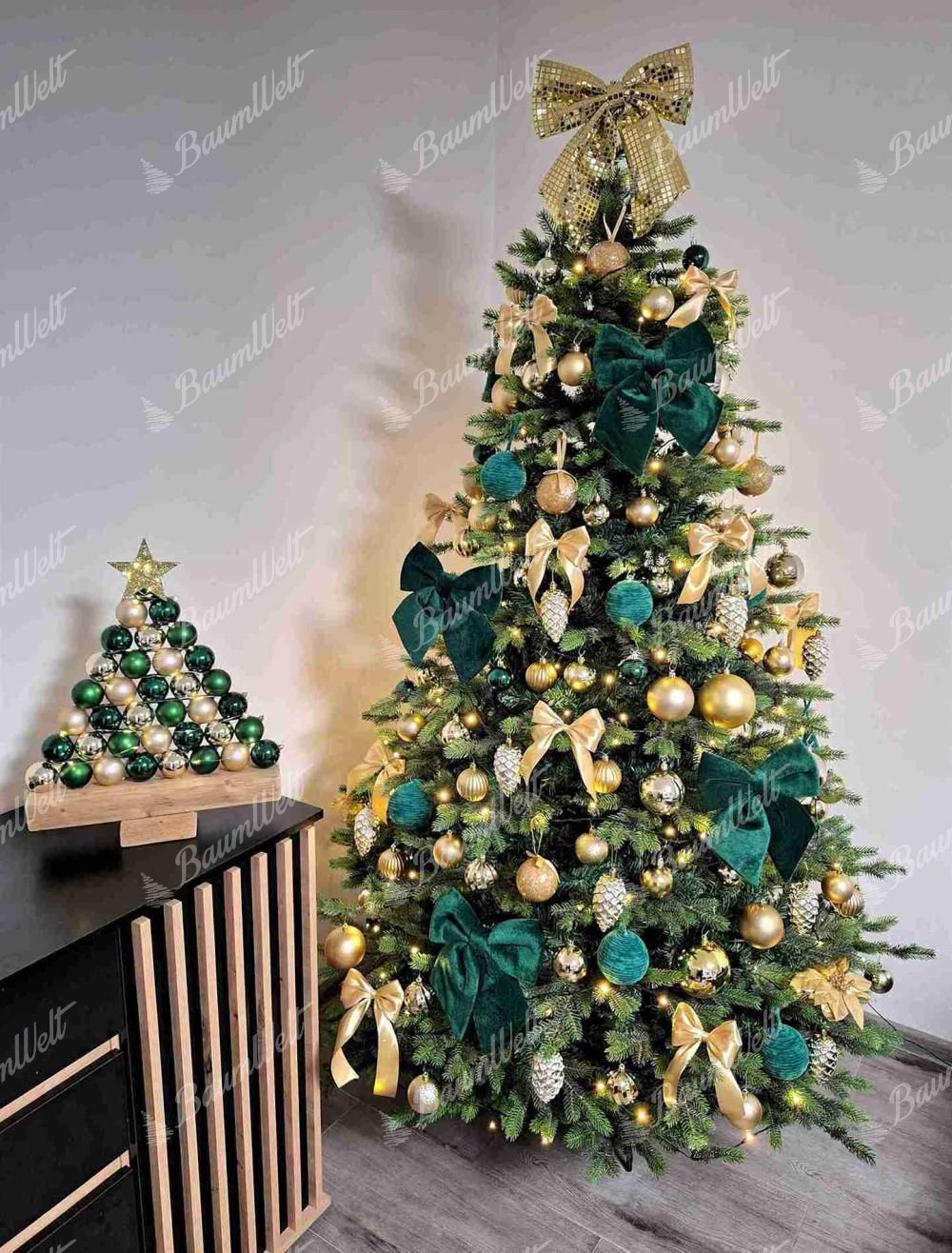 Künstlicher Weihnachtsbaum 3D Italienische Fichte 210cm